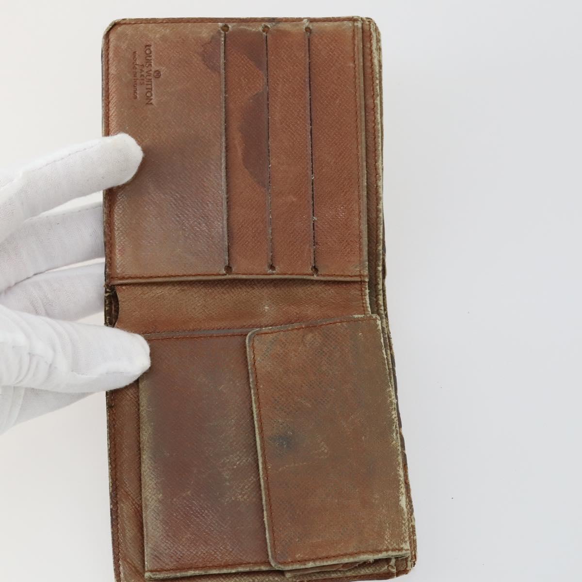 LOUIS VUITTON Monogram Wallet 7 Set LV Auth fm5056