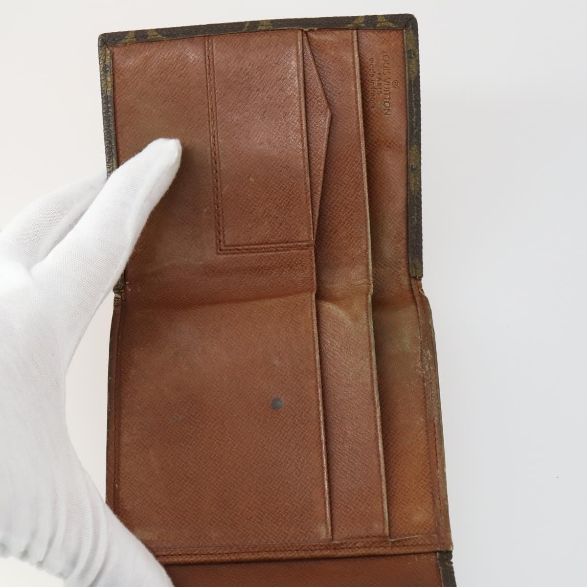 LOUIS VUITTON Monogram Wallet 7 Set LV Auth fm5056