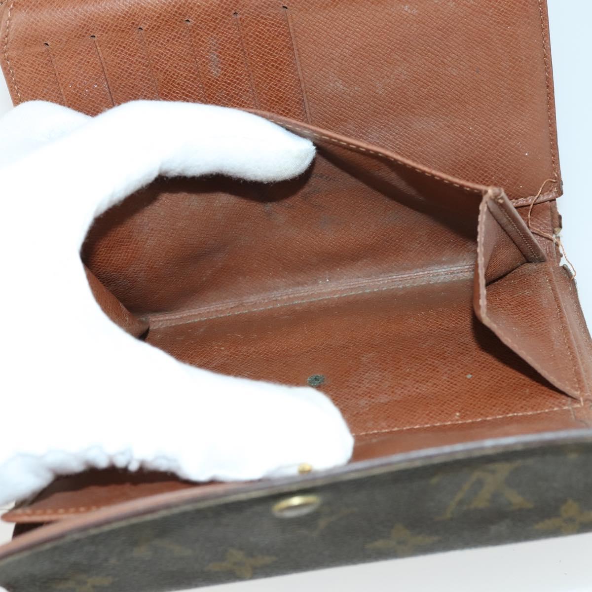 LOUIS VUITTON Monogram Wallet 7 Set LV Auth fm5056