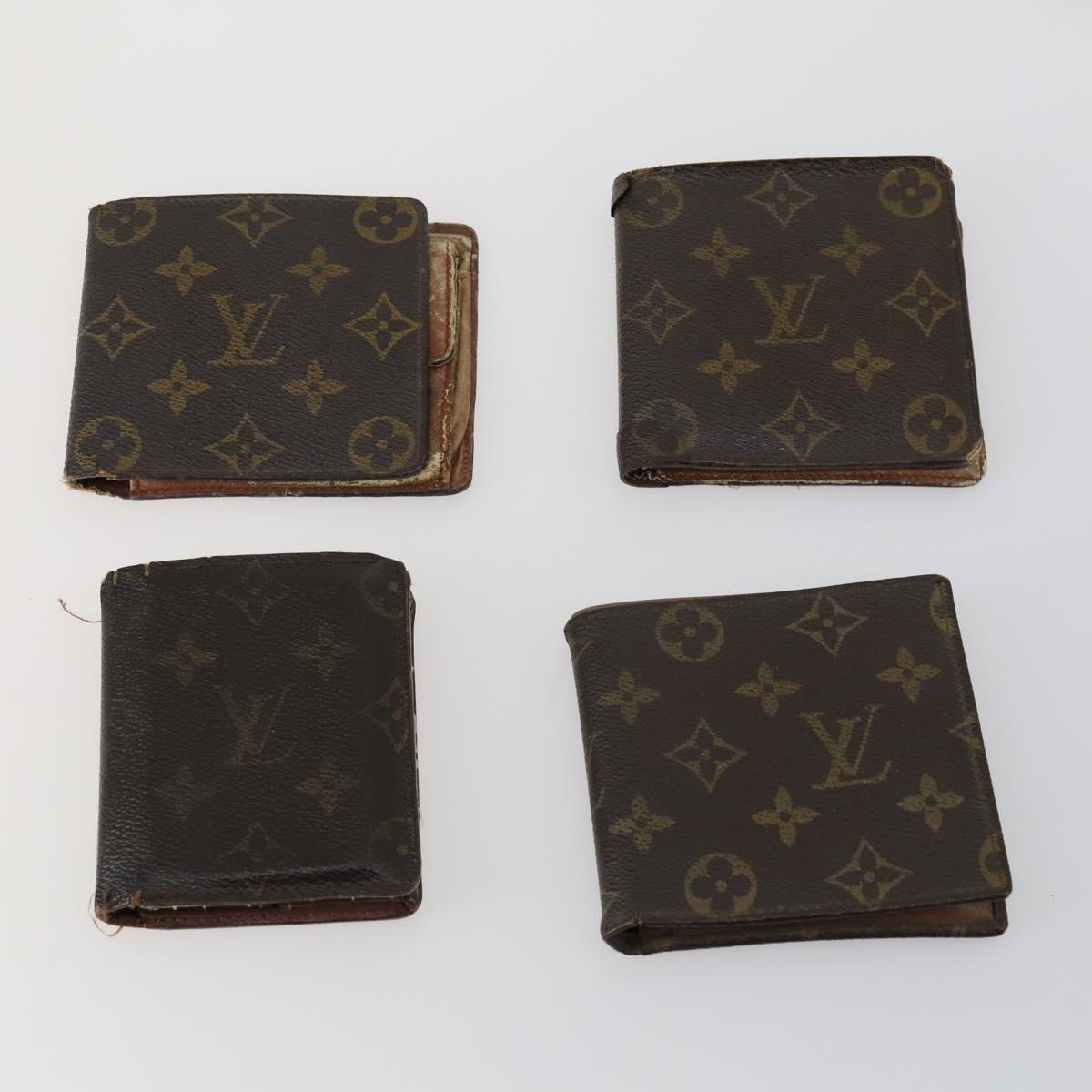 LOUIS VUITTON Monogram Wallet 7 Set LV Auth fm5056