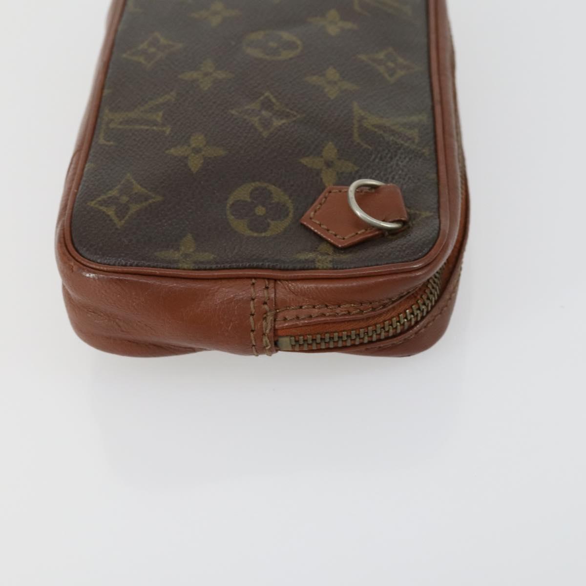 LOUIS VUITTON Monogram Pochette Marley Bandouliere Bag 3 Set LV Auth fm5057