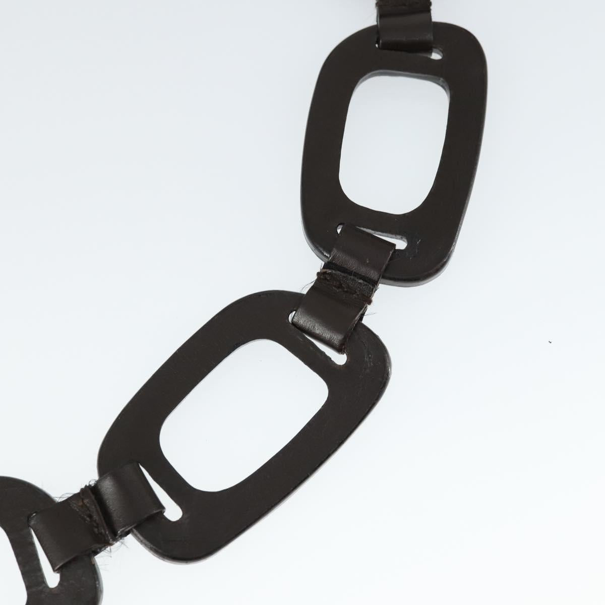 GUCCI Micro GG Canvas GG Micro Supreme Bag Leather 3 Set Navy Brown Auth fm5061