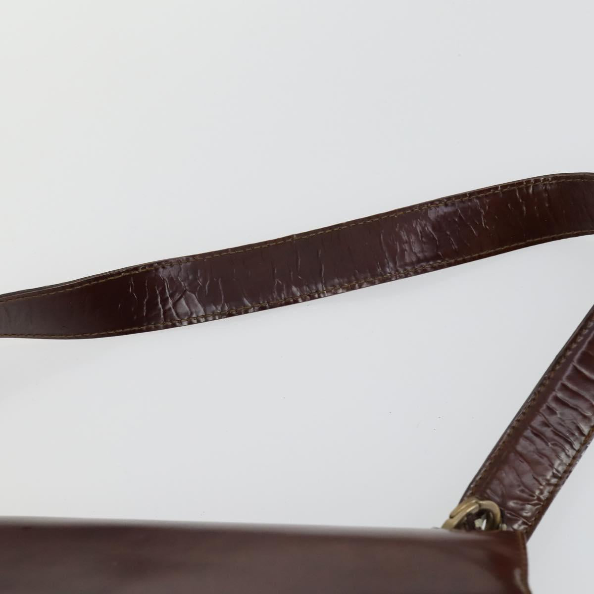 Salvatore Ferragamo Vala Bag Leather nylon 3 Set Beige Brown Auth fm5064