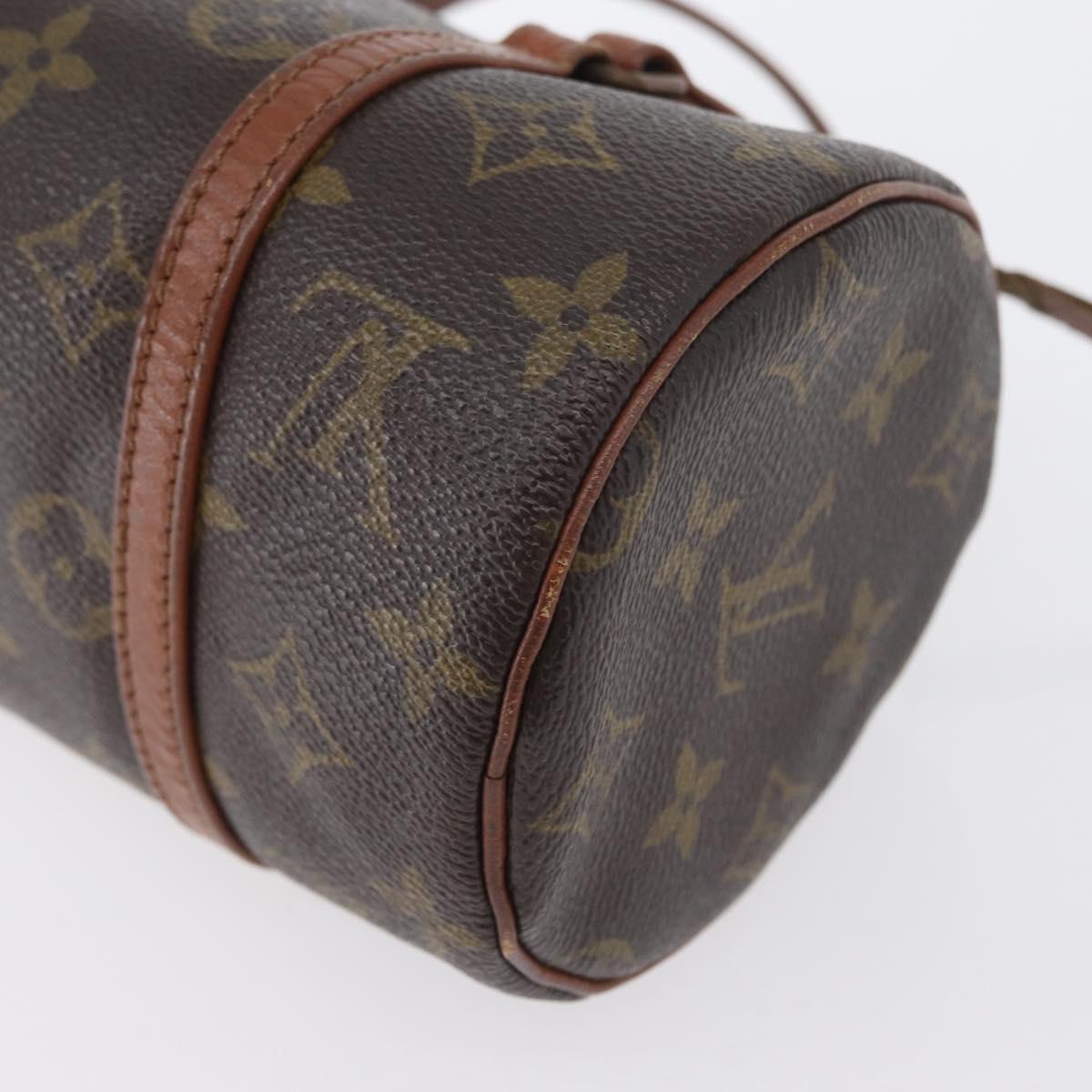 LOUIS VUITTON Monogram Papillon 22 Hand Bag M51367 LV Auth fm5077