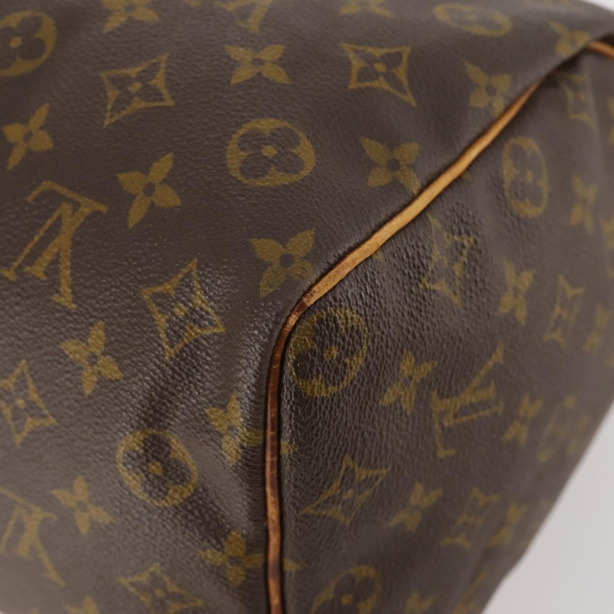 LOUIS VUITTON Monogram Speedy 35 Hand Bag M41524 LV Auth fm5101
