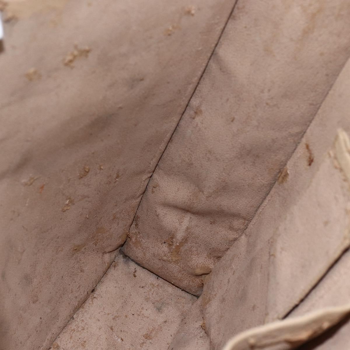 LOUIS VUITTON Monogram Sac Plat Hand Bag M51140 LV Auth fm5103