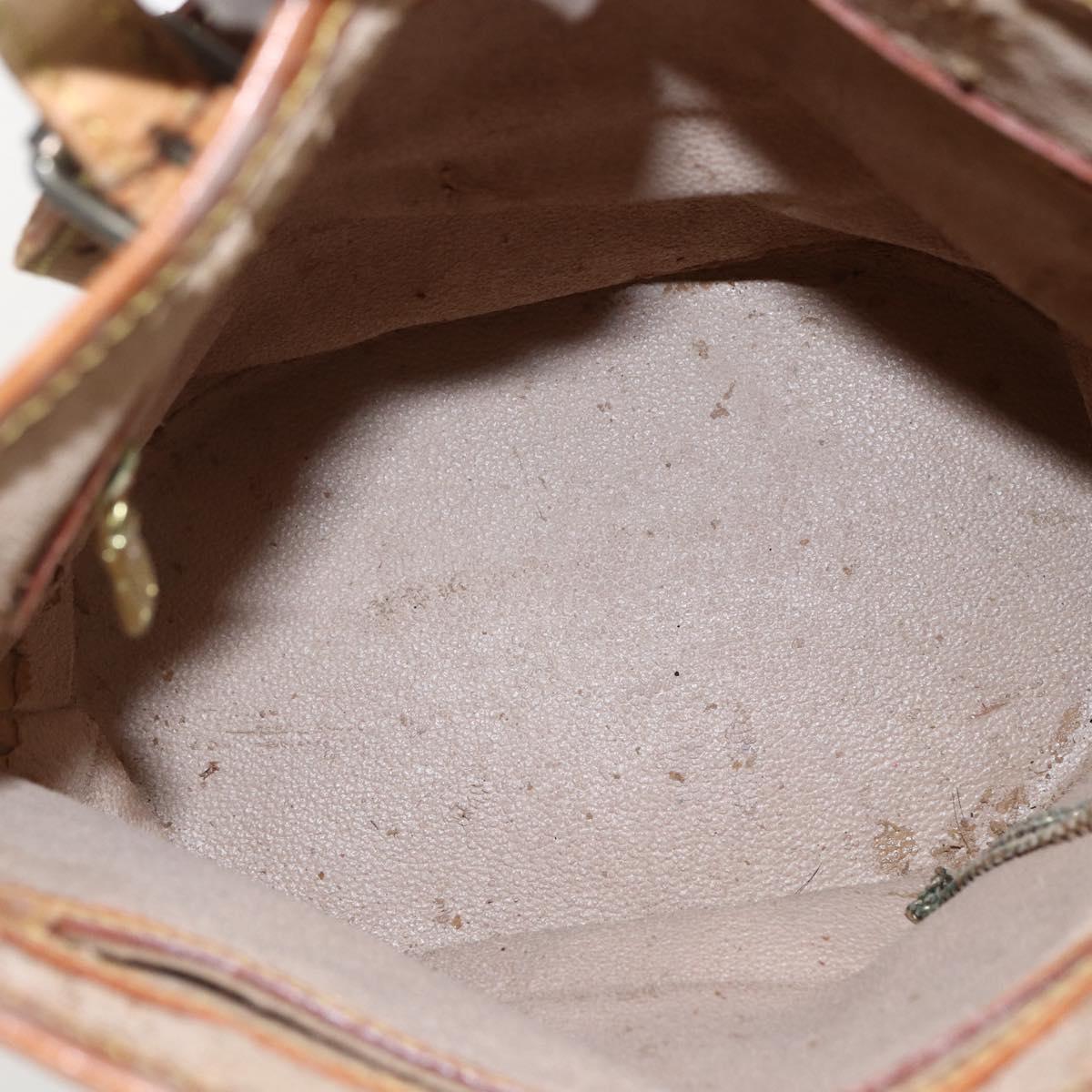 LOUIS VUITTON Monogram Bucket PM Shoulder Bag M42238 LV Auth fm5104