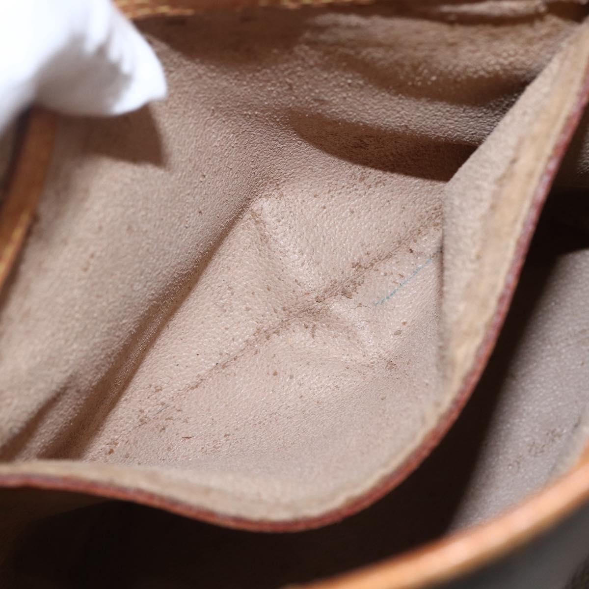 LOUIS VUITTON Monogram Bucket PM Shoulder Bag M42238 LV Auth fm5104