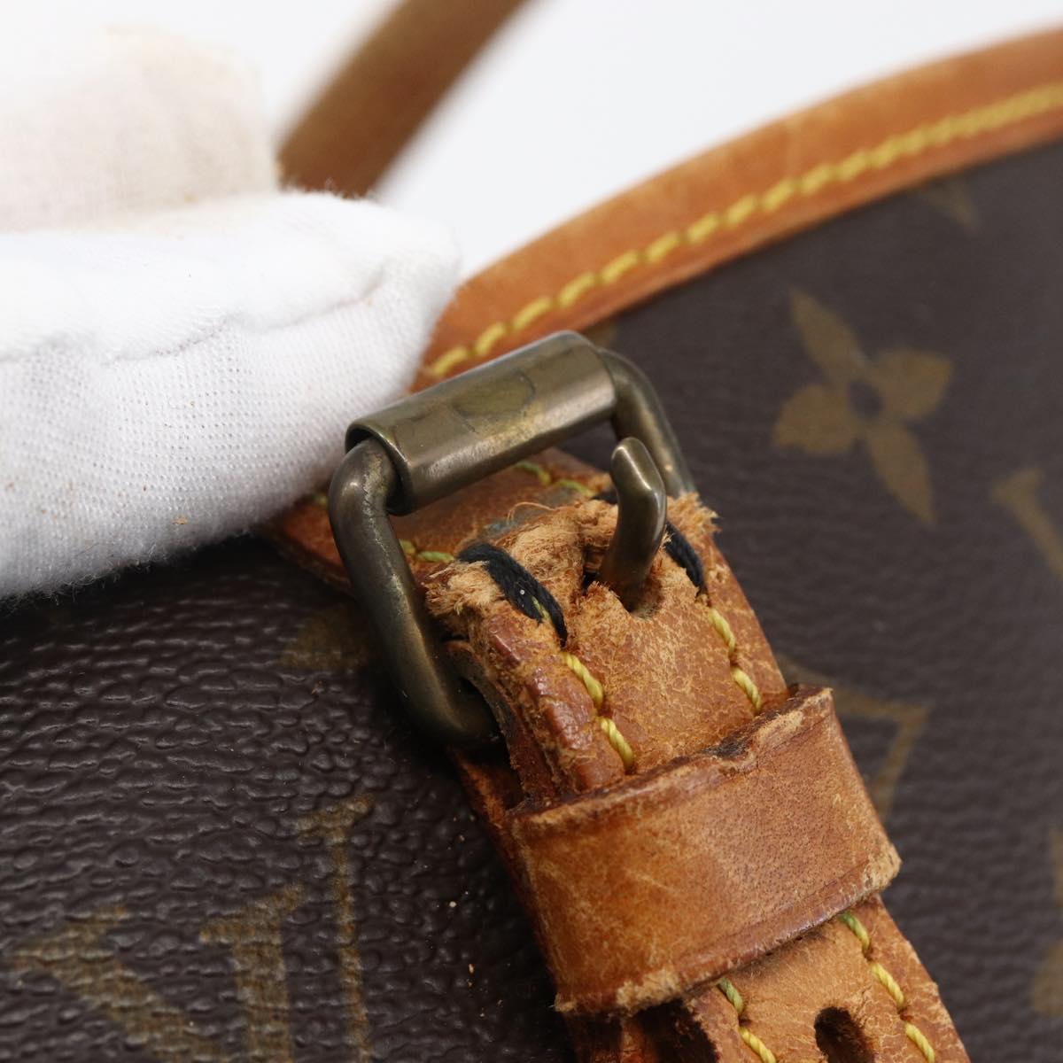 LOUIS VUITTON Monogram Bucket PM Shoulder Bag M42238 LV Auth fm5104