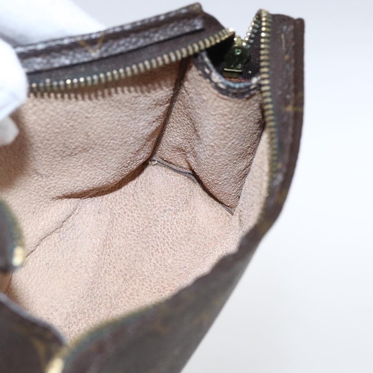 LOUIS VUITTON Monogram Poche Toilette 15 Pouch M47546 LV Auth fm5107