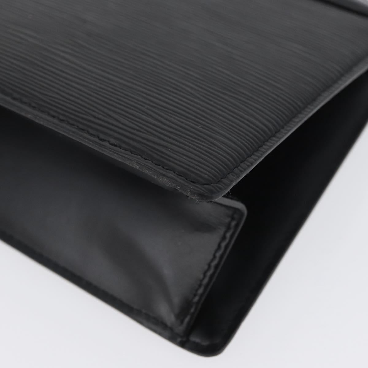 LOUIS VUITTON Epi Trousse Crete Pouch Black M48402 LV Auth fm5112