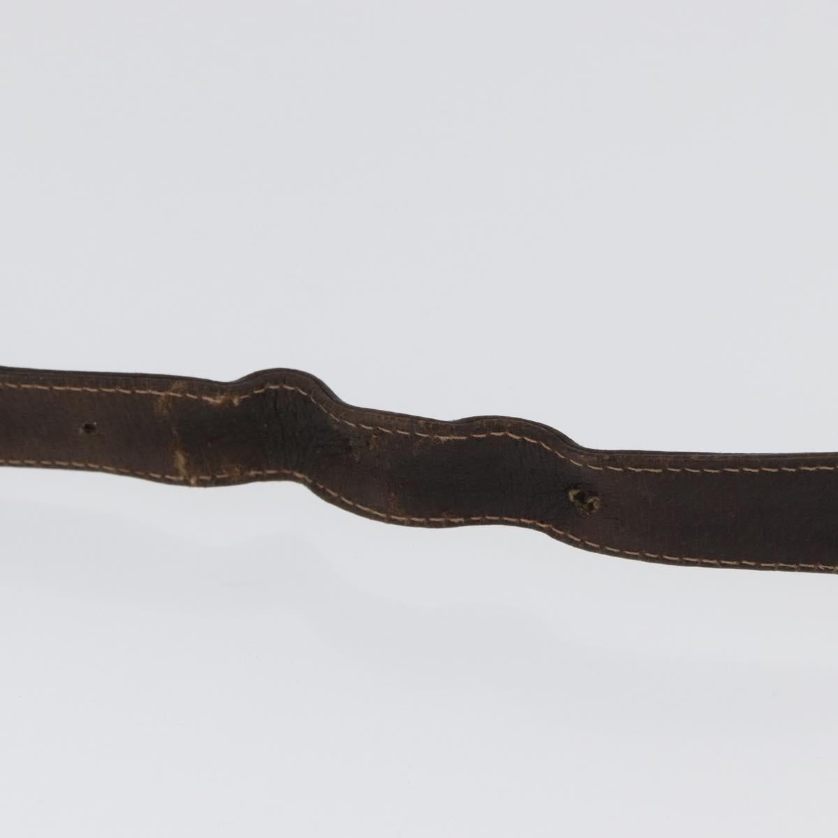 GUCCI GG Supreme Web Sherry Line Shoulder Bag PVC Beige Gold Auth fm5183