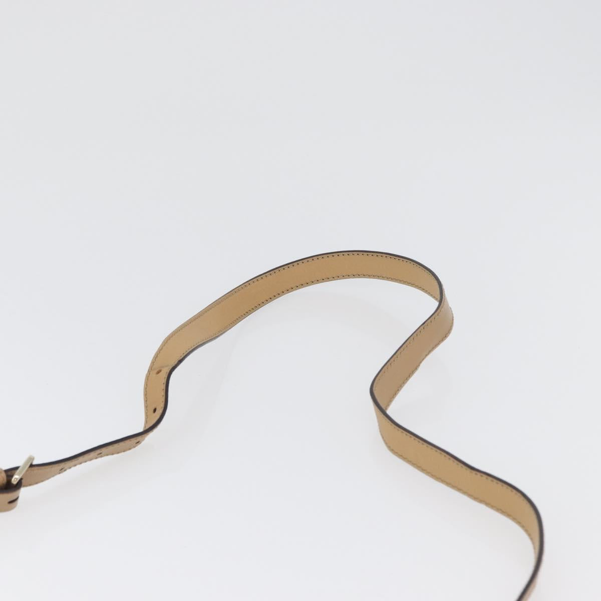 GUCCI GG Supreme Shoulder Bag PVC Ivory Gold 223666 Auth fm5187