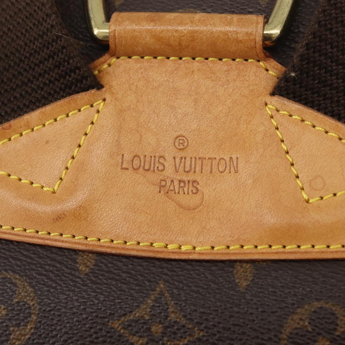 LOUIS VUITTON Monogram Montsouris GM Backpack M51135 LV Auth fm5194