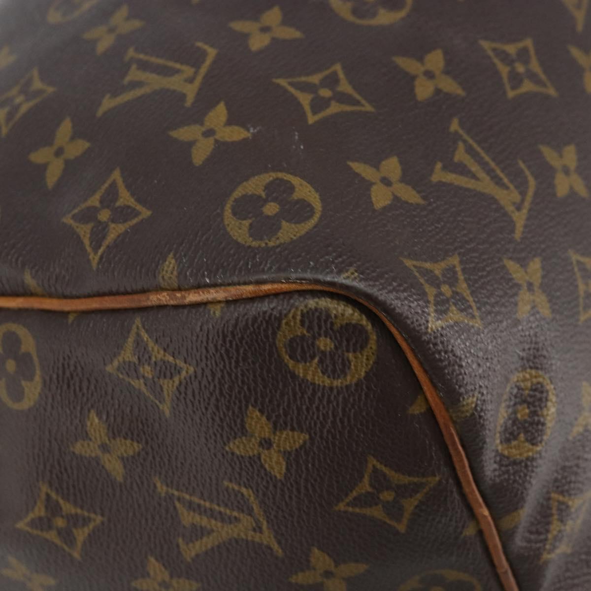 LOUIS VUITTON Monogram Speedy 35 Hand Bag M41524 LV Auth fm5200
