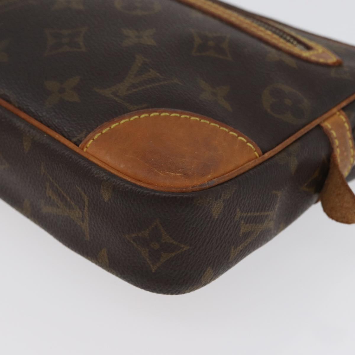 LOUIS VUITTON Monogram Marly Dragonne GM Clutch Bag M51825 LV Auth fm5202