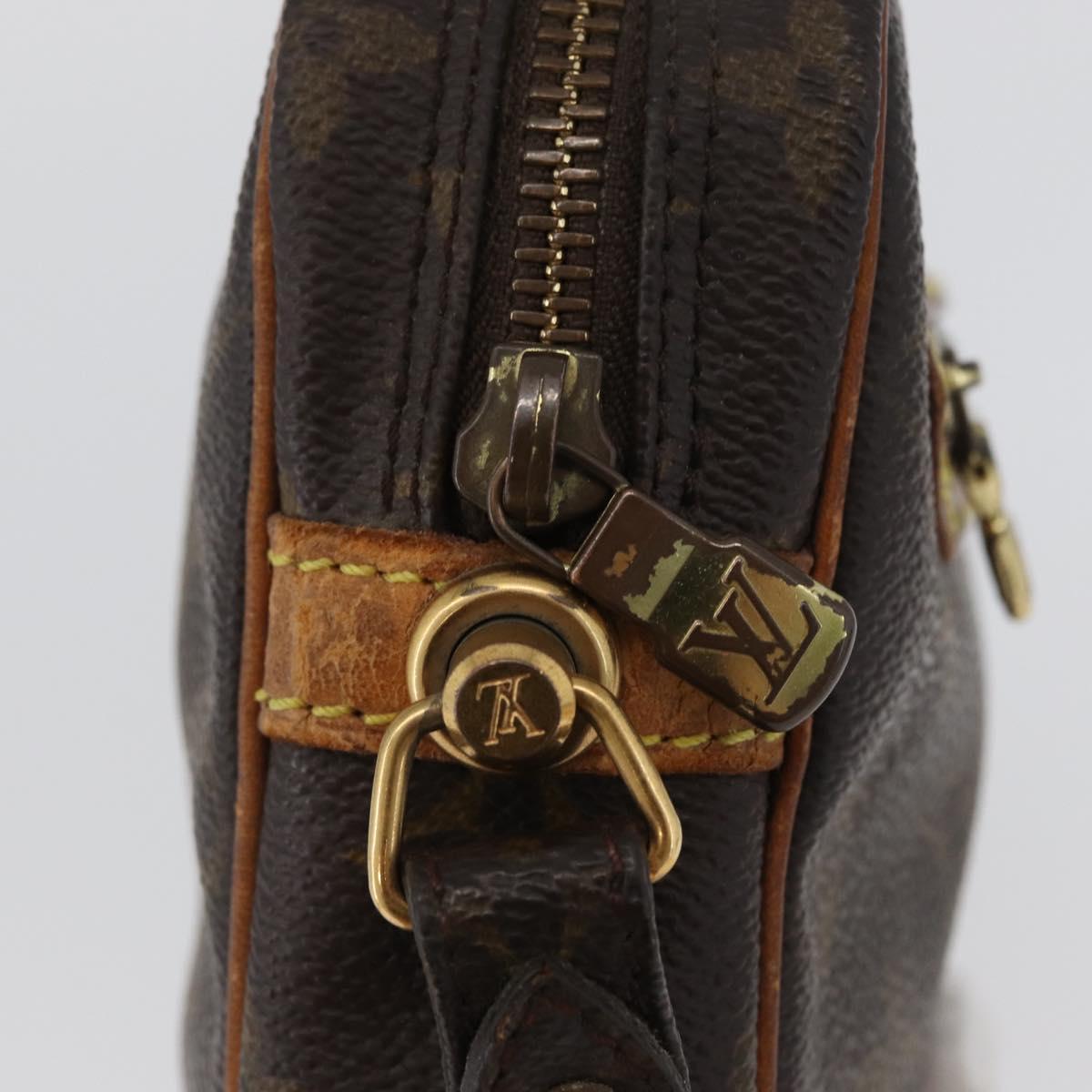 LOUIS VUITTON Monogram Marly Dragonne GM Clutch Bag M51825 LV Auth fm5202