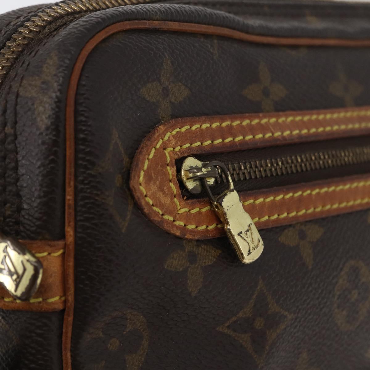 LOUIS VUITTON Monogram Marly Dragonne GM Clutch Bag M51825 LV Auth fm5202