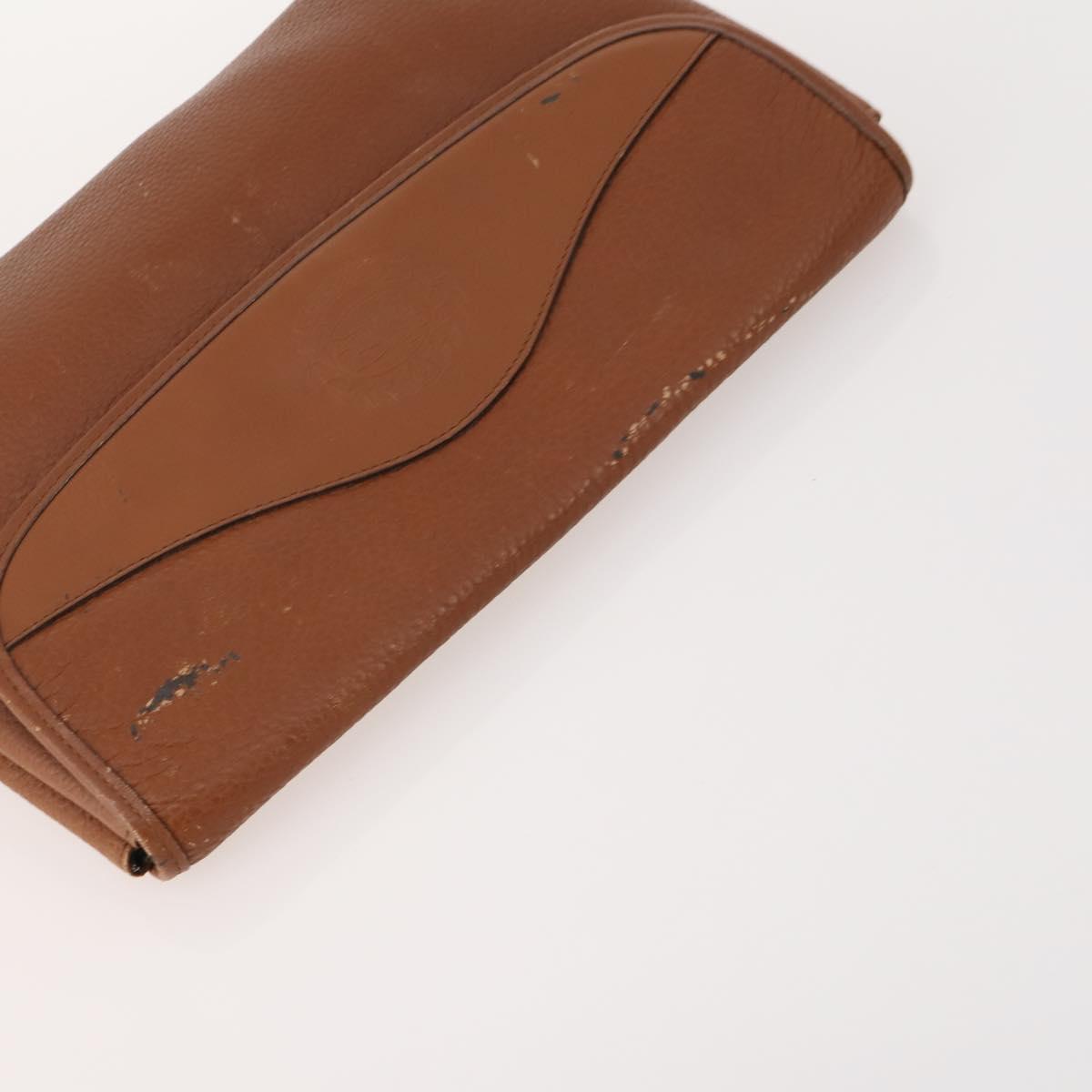 Burberrys Blue Label Bag Leather 5 Set Black Brown Auth fm5229