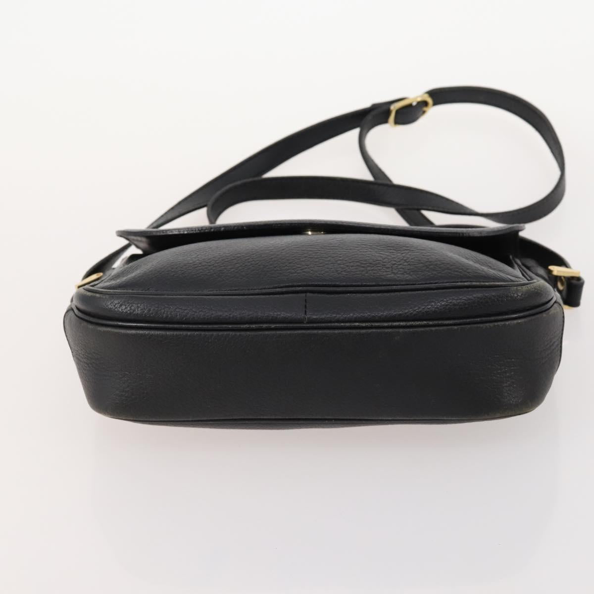 Burberrys Nova Check Bag Canvas Leather 5 Set Black Navy beige Auth fm5230