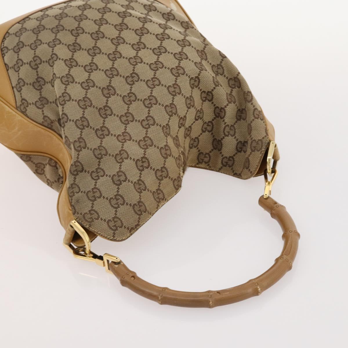 GUCCI GG Supreme Micro GG Crystal Bag Coated Canvas PVC 5 Set Black Auth fm5242