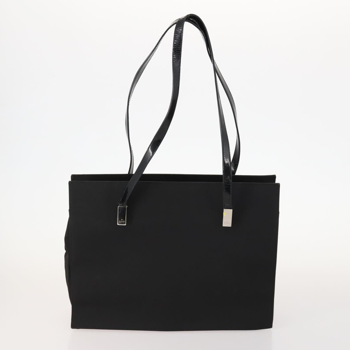 GUCCI GG Supreme Micro GG Crystal Bag Coated Canvas PVC 5 Set Black Auth fm5242