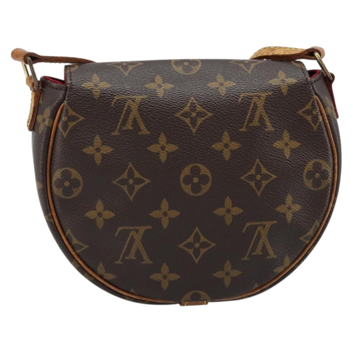 LOUIS VUITTON Monogram Tambourine Shoulder Bag M51179 LV Auth fm5244