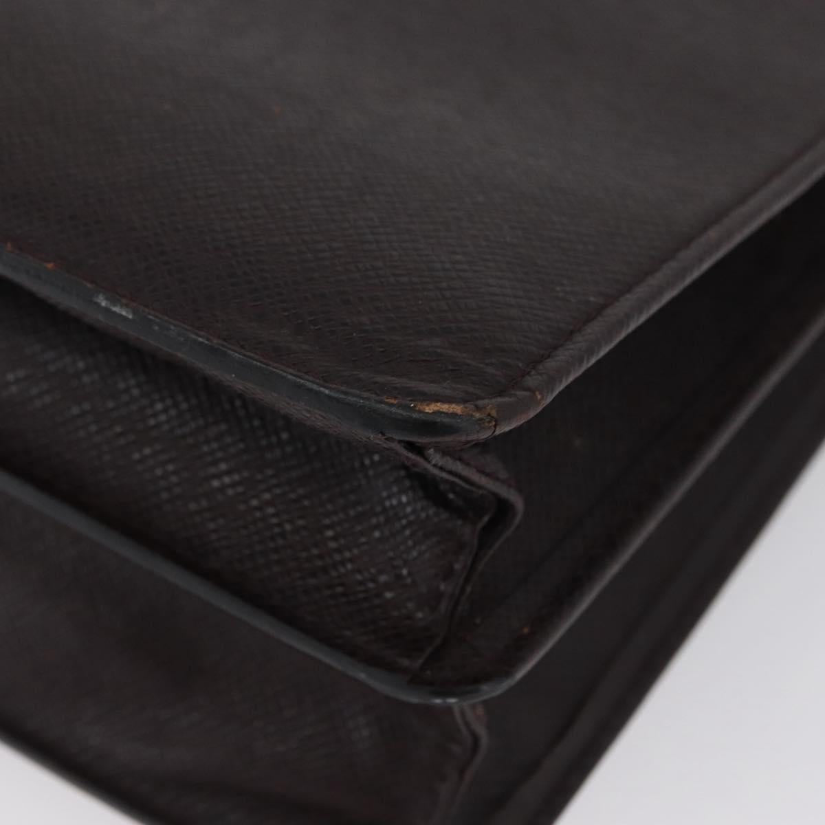 LOUIS VUITTON Taiga Serviette Moskova Business Bag Ardoise M30032 Auth fm5250