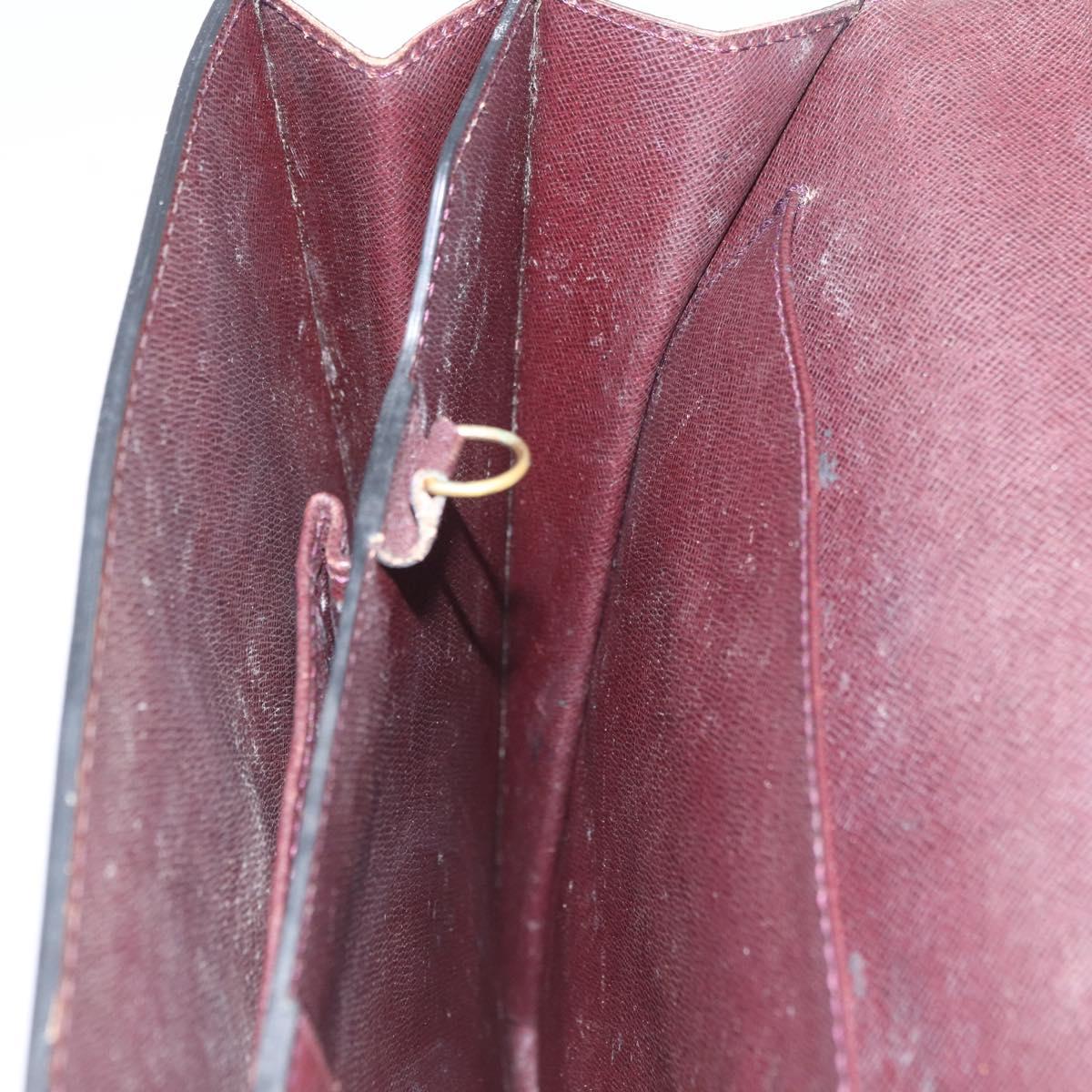 LOUIS VUITTON Taiga Serviette Moskova Business Bag Ardoise M30032 Auth fm5250