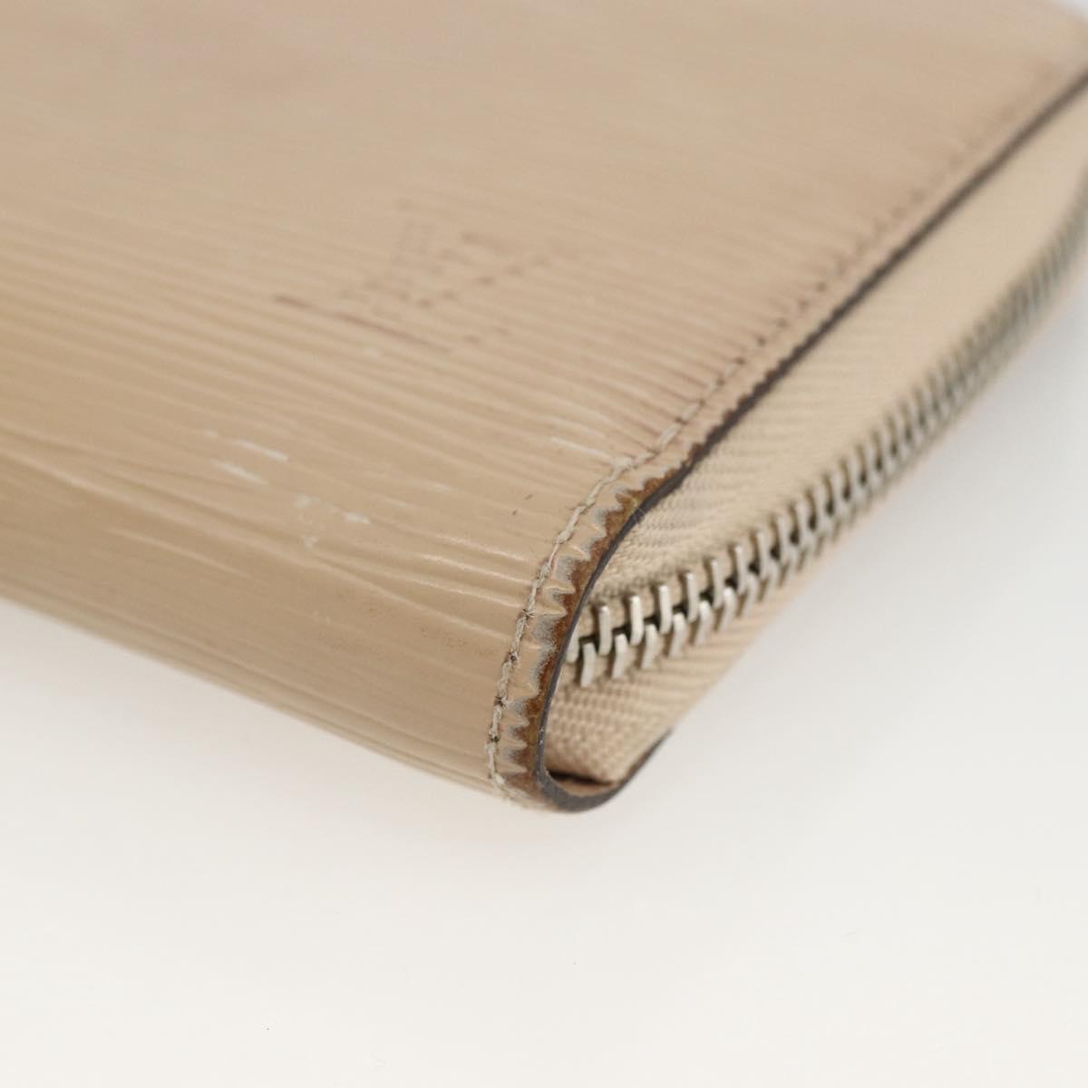 LOUIS VUITTON Epi Zippy Wallet Long Wallet Jeanne Pale LV Auth fm5263
