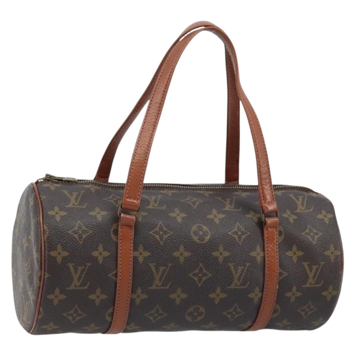 LOUIS VUITTON Monogram Papillon 30 Hand Bag M51385 LV Auth fm5284A