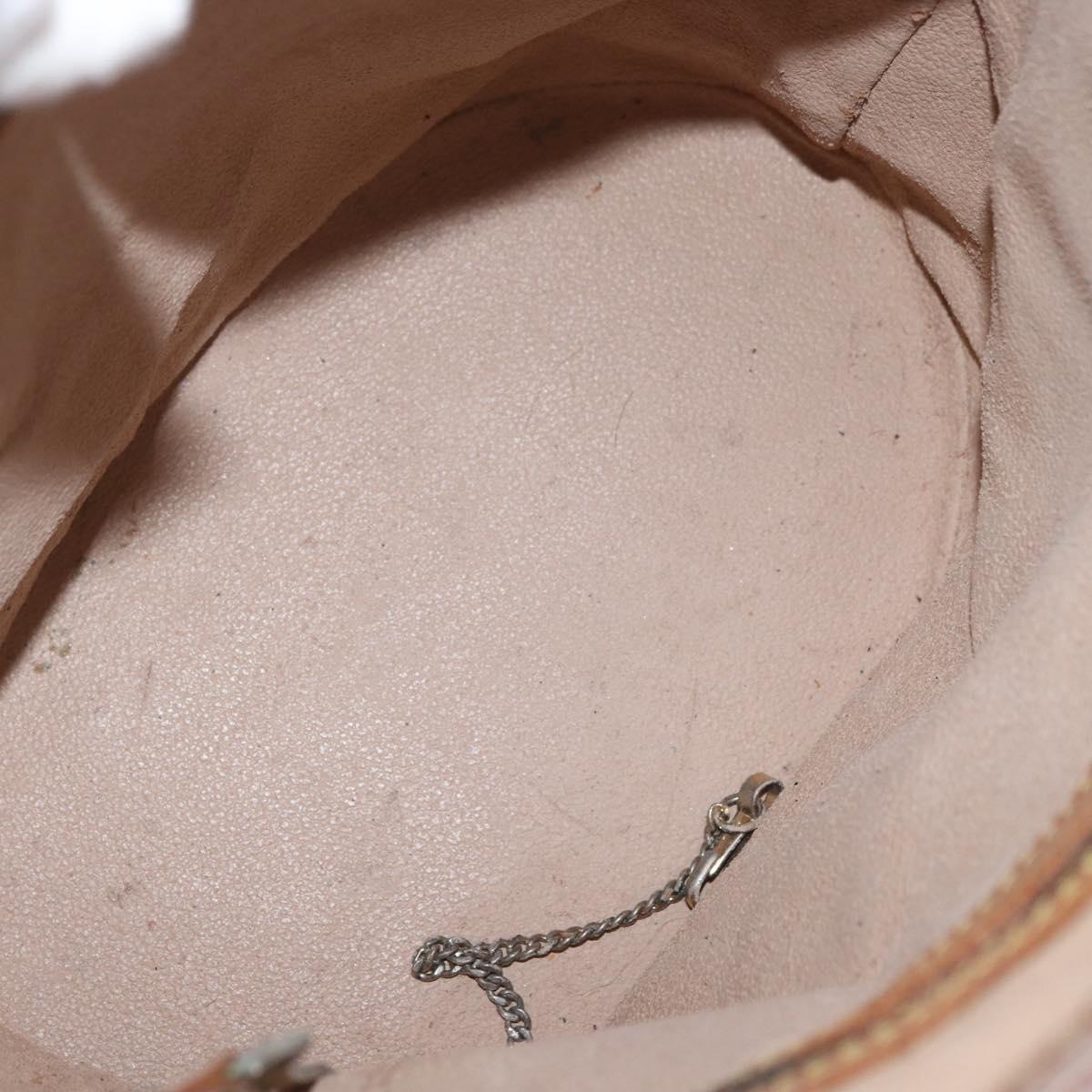 LOUIS VUITTON Monogram Bucket PM Shoulder Bag M42238 LV Auth fm5288