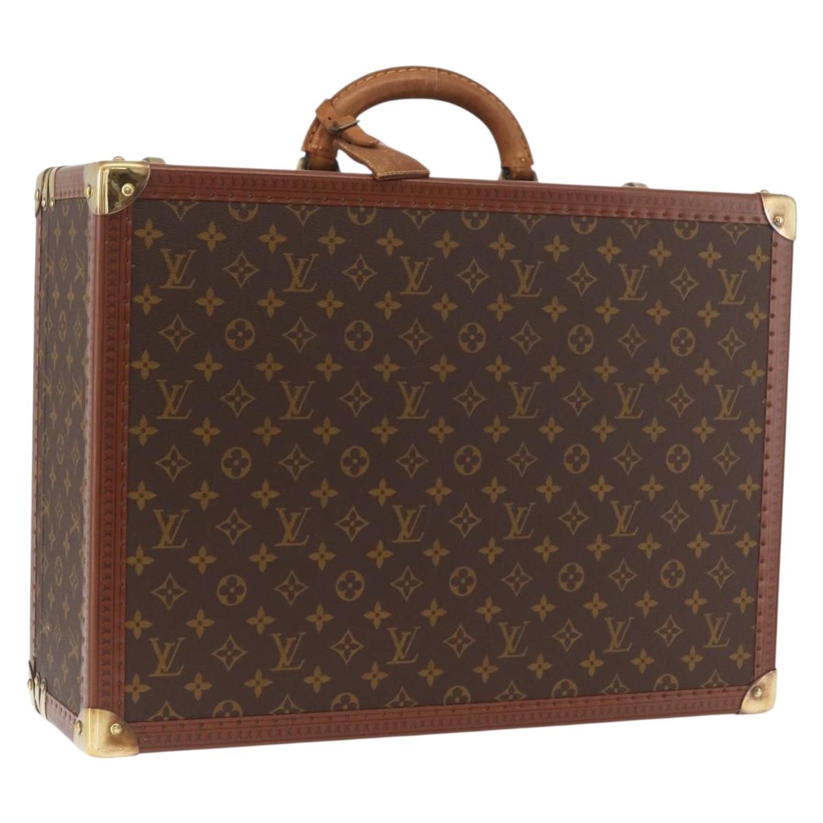 LOUIS VUITTON Monogram Bisten 50 Trunk M21328 LV Auth fm5300