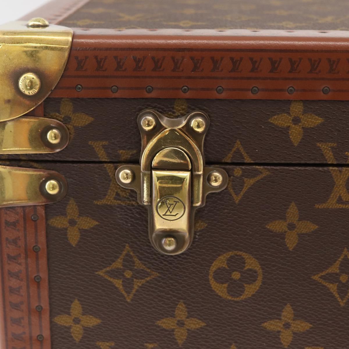 LOUIS VUITTON Monogram Bisten 50 Trunk M21328 LV Auth fm5300