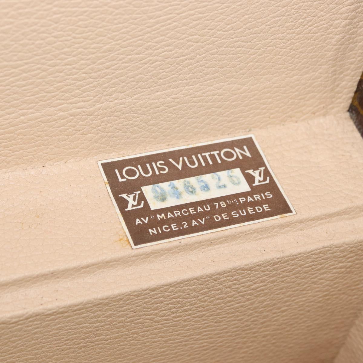 LOUIS VUITTON Monogram Bisten 50 Trunk M21328 LV Auth fm5300