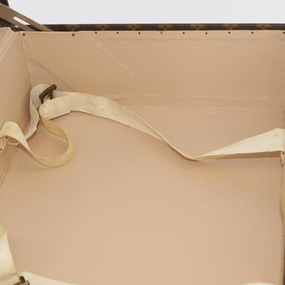 LOUIS VUITTON Monogram Bisten 50 Trunk M21328 LV Auth fm5300
