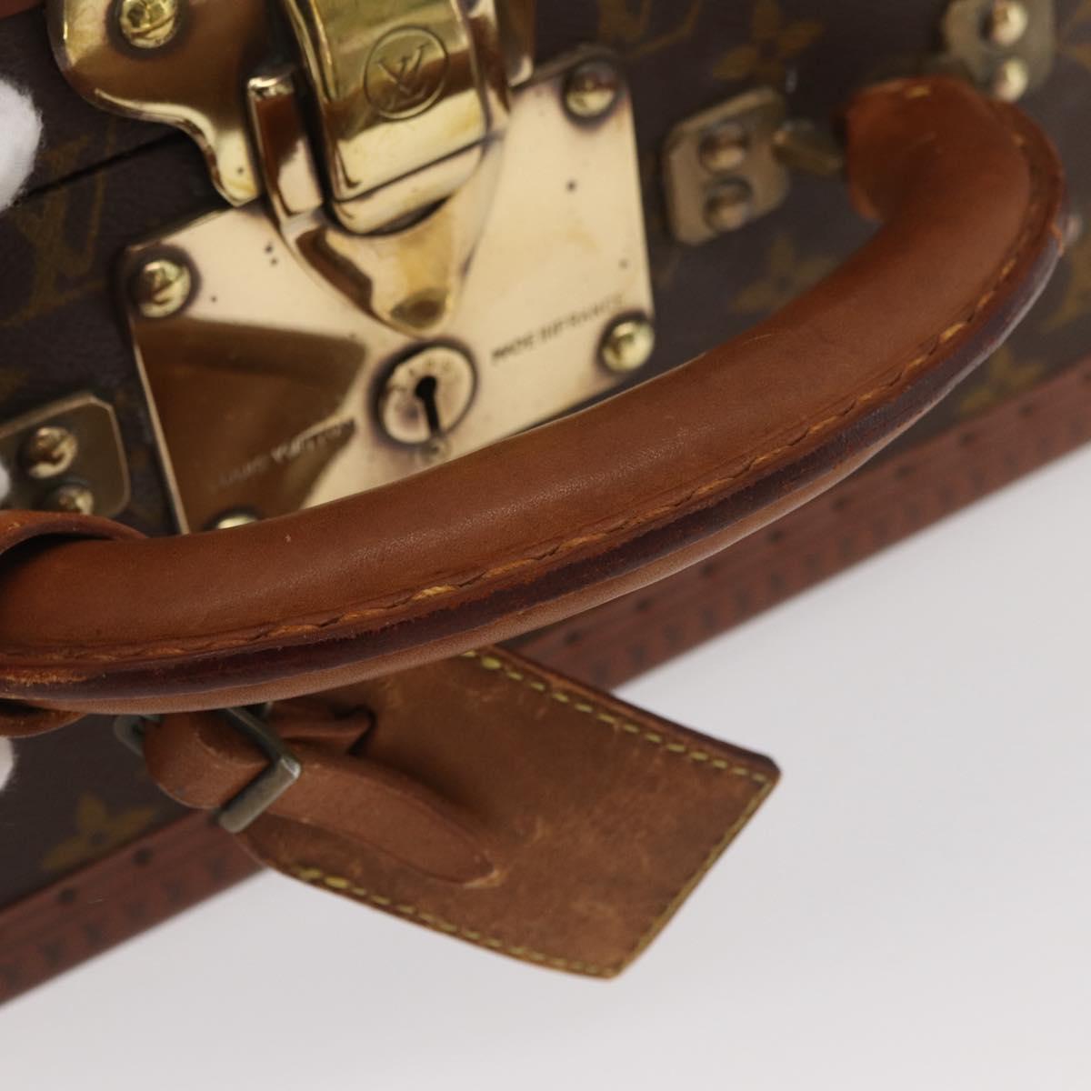 LOUIS VUITTON Monogram Bisten 50 Trunk M21328 LV Auth fm5300