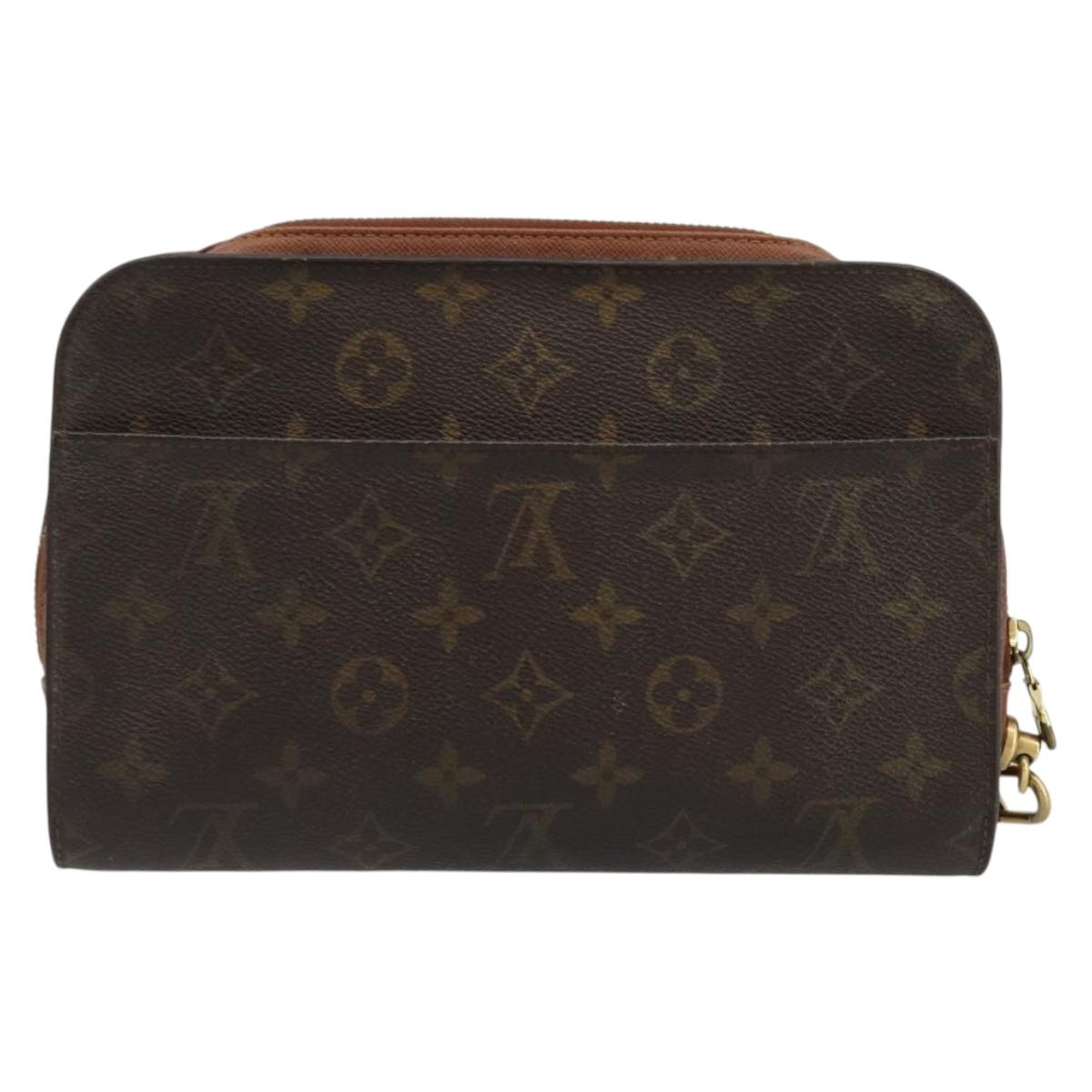 LOUIS VUITTON Monogram Orsay Clutch Bag M51790 LV Auth fm5332