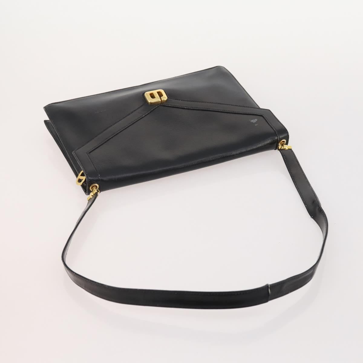 Christian Dior Honeycomb Canvas Bag Leather PVC 5 Set Black Brown Auth fm5352