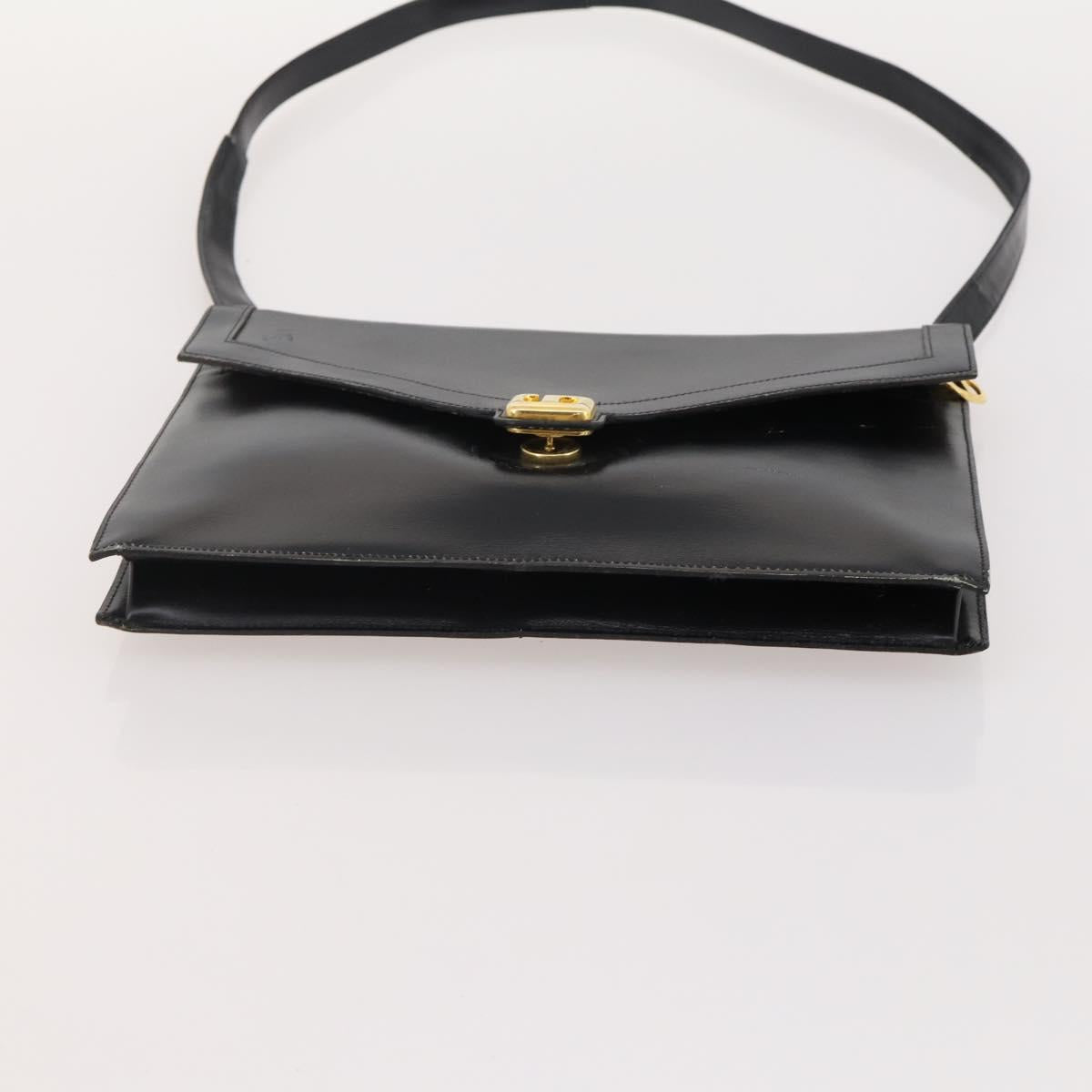 Christian Dior Honeycomb Canvas Bag Leather PVC 5 Set Black Brown Auth fm5352
