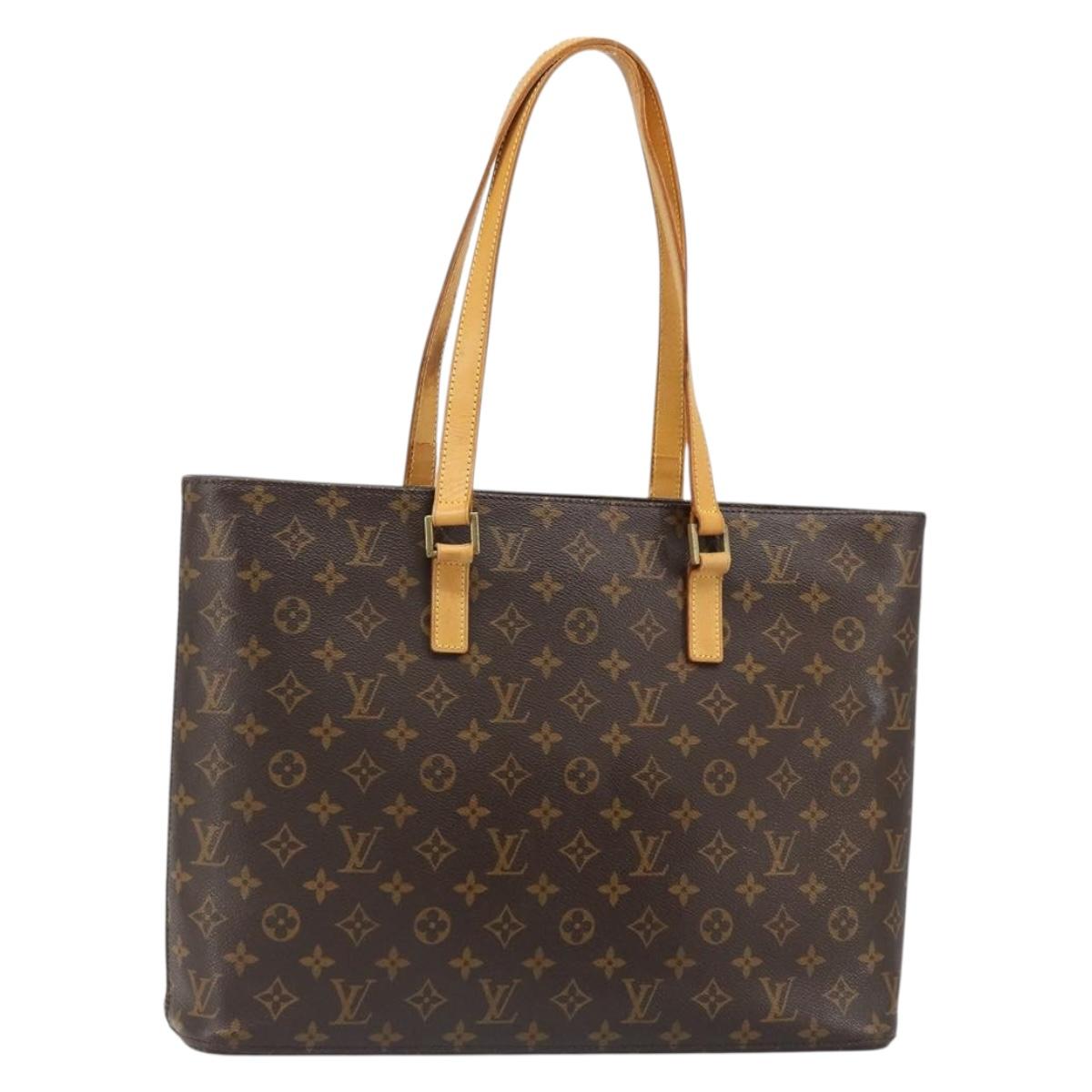 LOUIS VUITTON Monogram Luco Tote Bag M51155 LV Auth fm5356