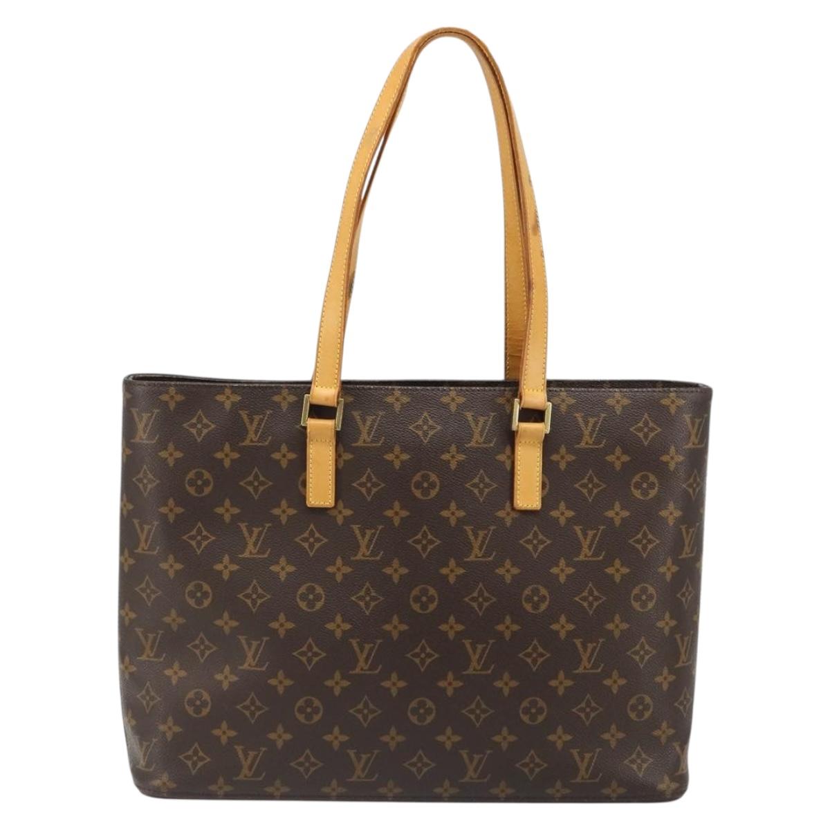 LOUIS VUITTON Monogram Luco Tote Bag M51155 LV Auth fm5356