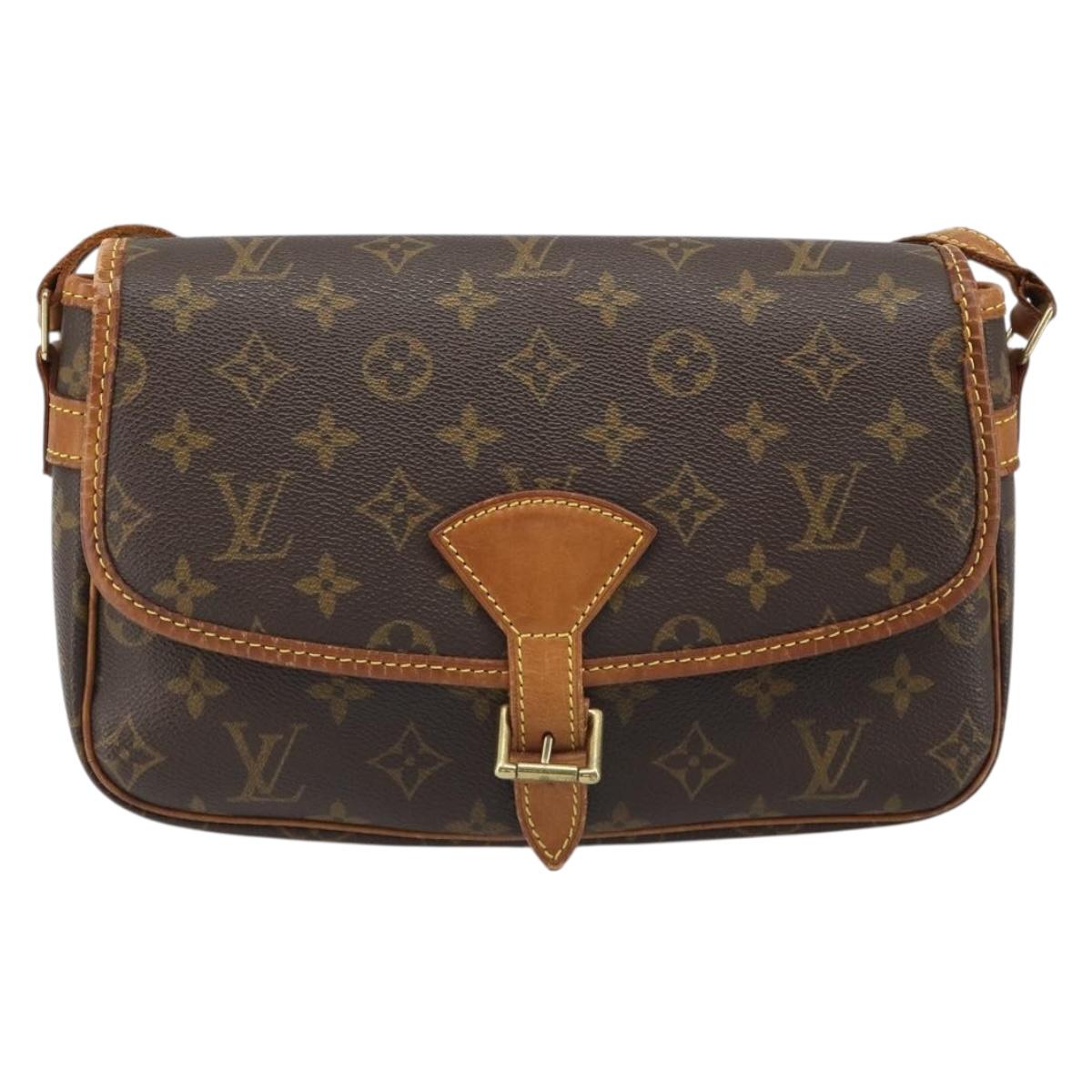 LOUIS VUITTON Monogram Sologne Shoulder Bag M42250 LV Auth fm5361