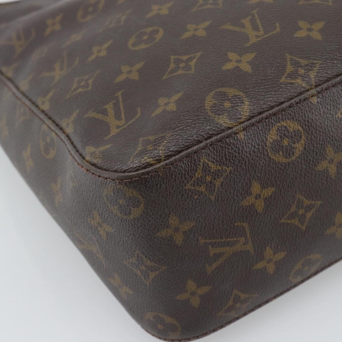 LOUIS VUITTON Monogram Looping GM Shoulder Bag M51145 LV Auth fm5365