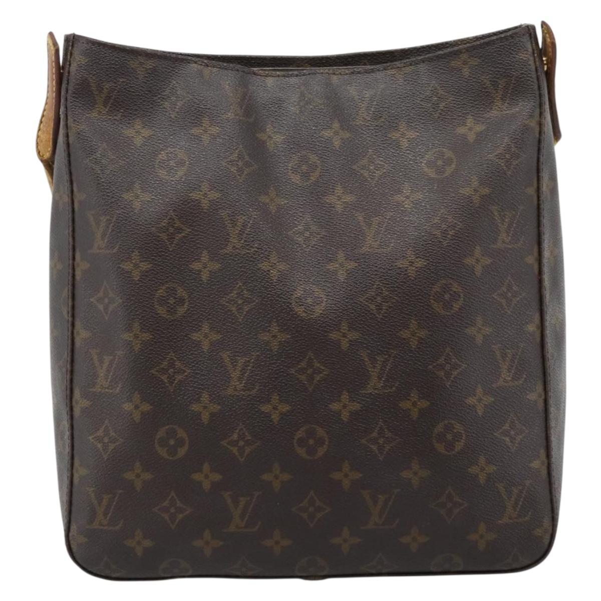 LOUIS VUITTON Monogram Looping GM Shoulder Bag M51145 LV Auth fm5365