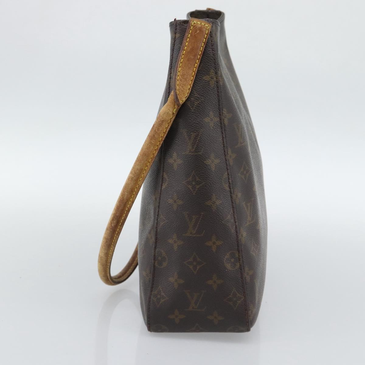 LOUIS VUITTON Monogram Looping GM Shoulder Bag M51145 LV Auth fm5365
