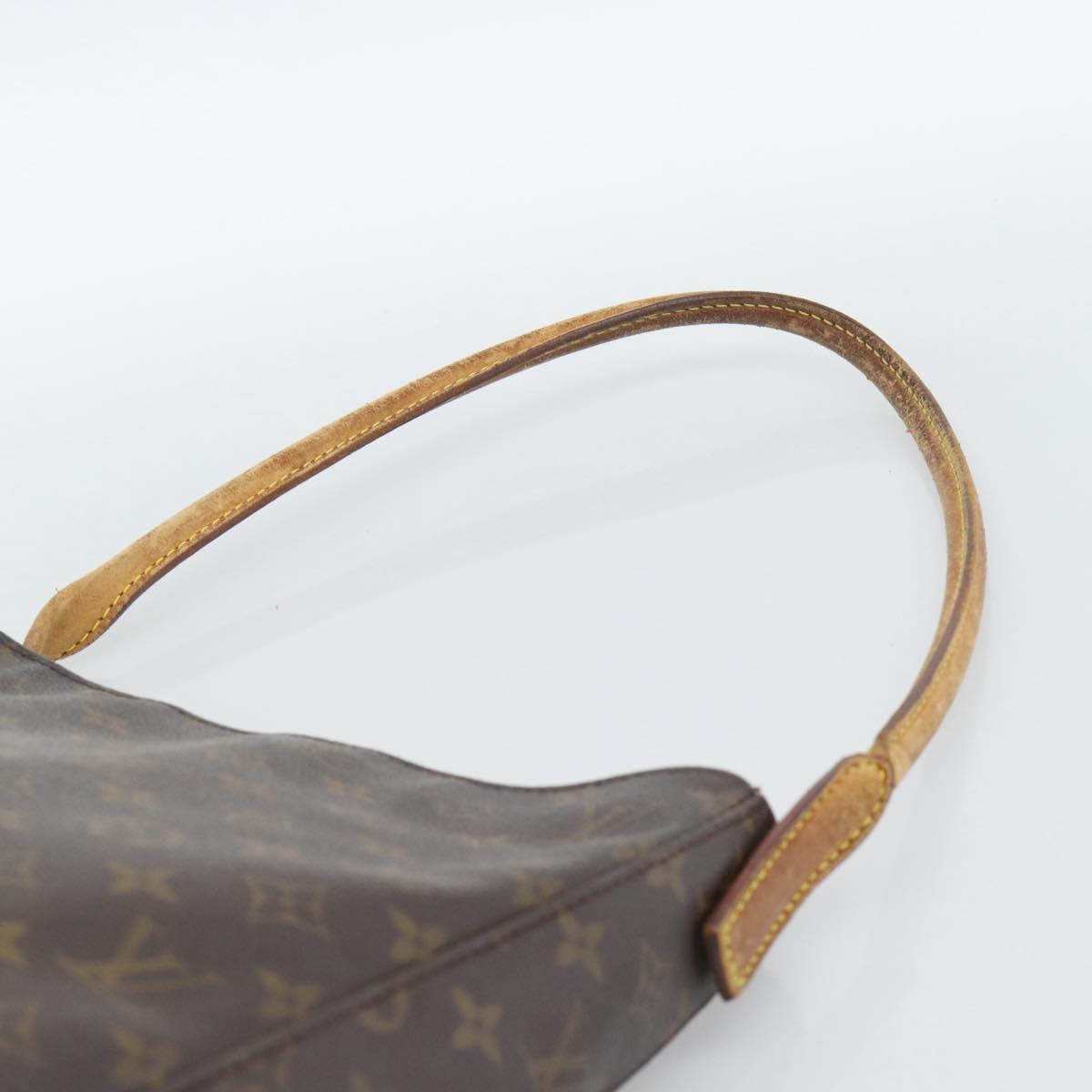 LOUIS VUITTON Monogram Looping GM Shoulder Bag M51145 LV Auth fm5365