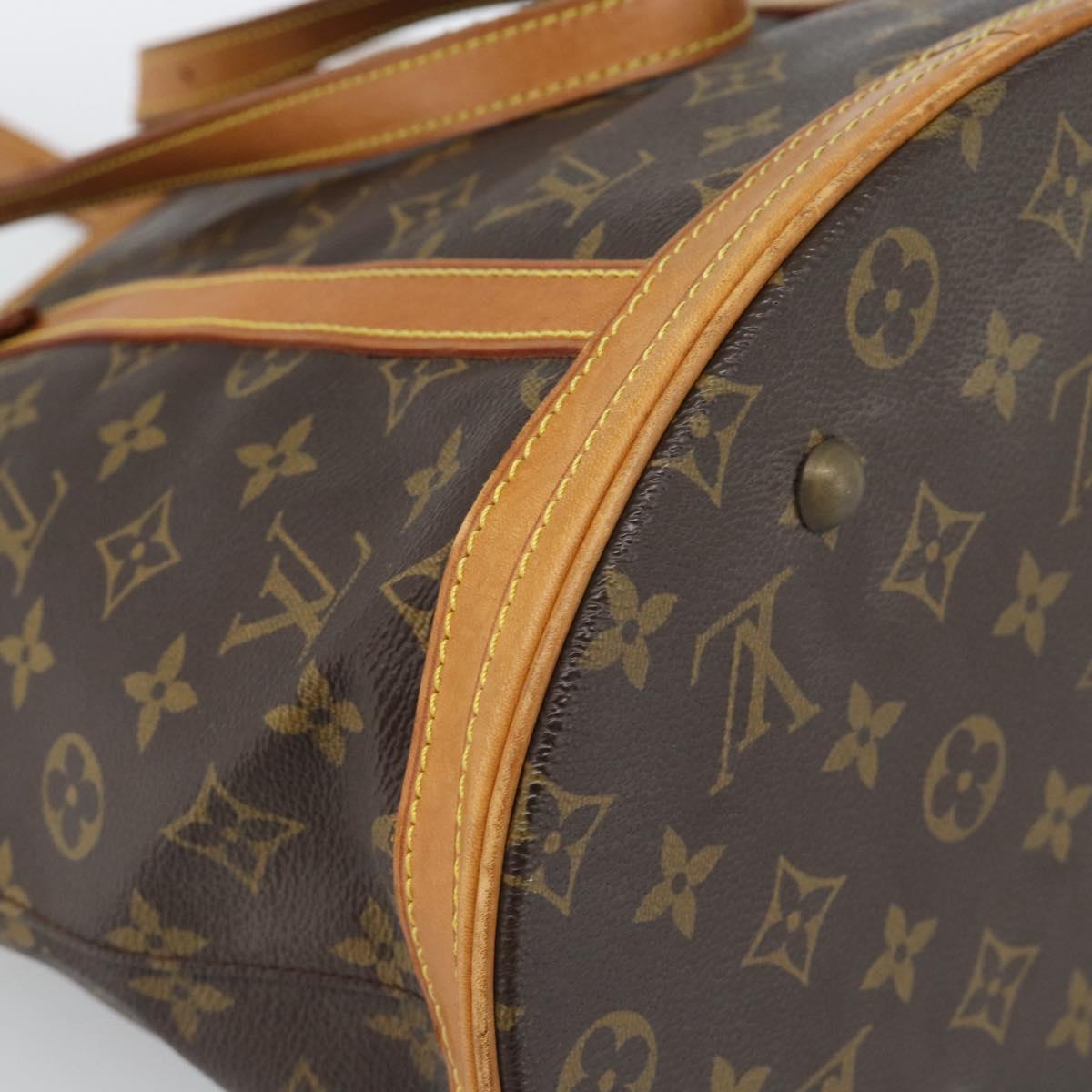 LOUIS VUITTON Monogram Bucket GM Shoulder Bag M42236 LV Auth fm5366