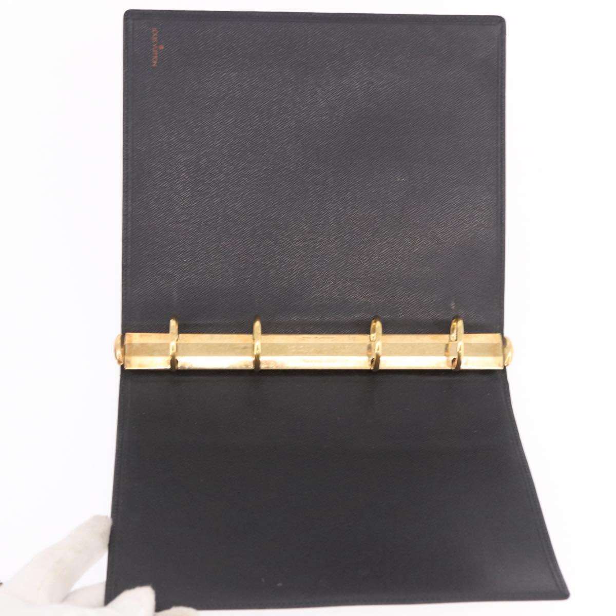 LOUIS VUITTON Epi Agenda Voyage Day Planner Cover Green LV Auth fm5382