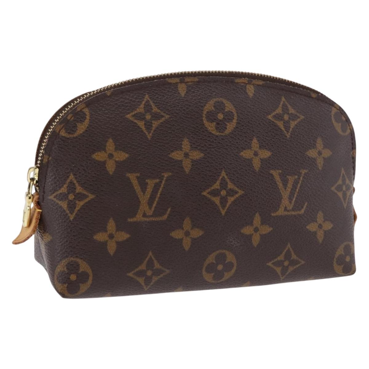 LOUIS VUITTON Monogram Pochette Cosmetic PM Pouch M43998 LV Auth fm5393